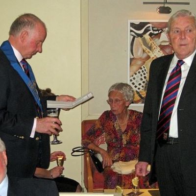 05 President, Joe Sheppard, Mrs S & Alan Westal